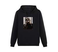 fuwo Hooded The Notorious B.I.Gs Casual Funny Long Sleeve Sweatshirts Black XL