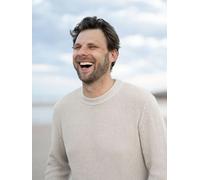 FUXBAU 4Seasons Männer Strickpullover beigemeliert L