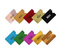 FuzlPnag 10 Stück RFID Blocker Kartenhüllen Set, RFID Blockierende Hüllen für Kreditkarten, Ausweise Kartenschutzhalter zur Identitätsdiebstahlprävention für Damen und Herren