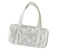 FUZYXIH Kräftige cremefarbene Handtasche, funktionale Aufbewahrungsfächer, atmungsaktive Baumwolle, lässiges Design, lässige Damen Umhängetasche