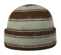 Fuzzy Stripe Soft Beanie by Kangol braun One Size