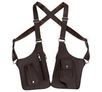 FVPKYUR 27,5x31cm Leder Schulter Holster Tasche - Retro Unterarm Holster Pouch Tasche, Anti Diebstahl Holster, Anti-Diebstahl Tasche Für Herren, Unterarm Wasserdicht Umhängetasche Für Reisen Camping