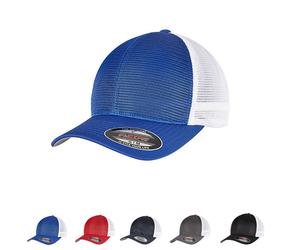 FX360T Flexfit Flexfit 360 Omnimesh Kappe 2-farbig Royal S/M
