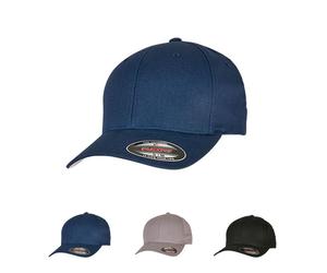 FX5001 FLEXFIT V-FLEXFIT® Baumwolltwill Kappe Black L/XL