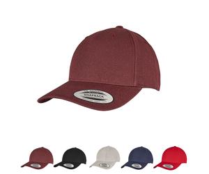FX5789M FLEXFIT Kappe Vorgebogener Schirm Red One Size