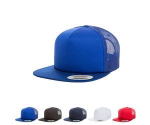 FX6005FF FLEXFIT Kappe Farblich passende Schirmunterseite Royal One Size