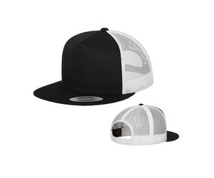 FX6006T FLEXFIT Kappe Ideal für Siebdruck und Bestickung Black One Size