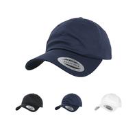 Flexfit Basecap 6245OC Unisex Bio-Baumwolle Flach Weiß Einheitsgröße