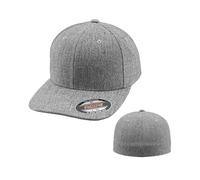 Flexfit Cap Plain Span Grau Größe S/M