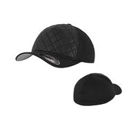 FX6277Q FLEXFIT Kappe Silberne Schirmunterseite Black Youth