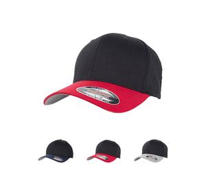 FX6277T FLEXFIT Kappe glatte, leicht glänzende Oberfläche Black S/M
