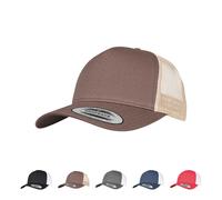 FX6506T FLEXFIT Kappe kräftige Farbkontraste Brown One Size