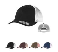 FX6606T FLEXFIT Retro Trucker 2-Tone Black One Size
