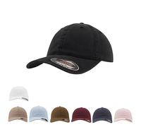 FX6997 FLEXFIT Kappe gewaschene Baumwolle Black L/XL