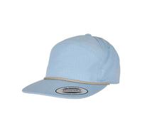 FX7005CB Flexfit Jockey Kappe mit geflochtenen Kontrastband Light Blue One Size