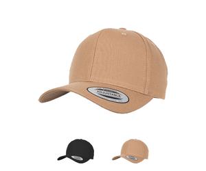 FX7708MS FLEXFIT Kappe Vorgebogener Visor Black One Size