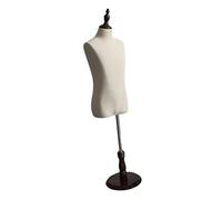 Fxzqgnh Unisex Mannequin Ständer mit Stabilem Fuß, Schneiderpuppe für Mädchen Und Jungen, Geeignet für Schneider, Schmuckpräsentation Und Beklei, 8 Jahre alt