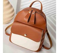 Fycakly Arbeitstasche Damen Buchstabentasche Rucksack Kuriertasche Lady Mode Schultern Mobile kleine Telefontasche (Brown, One Size)