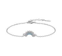 Fycakly Armbänder Silber Mond und Sonne Paar Armband modische und vielseitige Paar Halskette Ring Schmuck (GD1, 17cm)