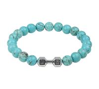 Fycakly Armband Bracelet Tigerauge Armband Lavastein Stress Yoga Perlen Verstellbares Aromatherapie Öl Diffusor Lava Für Männer Frauen (J, One Size)