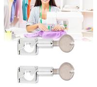 Fyearfly Nähmaschinen Nadelklemme,2 Stück Ersatz Universal Nähnadel Klammer,Universelles Armaturen-Zubehör Für Haushalts Nähmaschinen Kompatibel Mit Singer Brother Und Alten Nähmaschinen