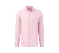 Fynch-Hatton Casual Fit Hemd pink, Einfarbig