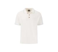 Fynch Hatton 1503702 Cotton Linen Kurzarm-poloshirt L New Offwhite