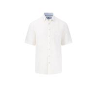 Fynch-Hatton Leinenhemd 15046001 – B.D., Kurzarm, Casual Fit, Weiß XL