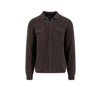 Fynch-Hatton Strickjacke Merino-Cashmere Dunkelbraun XXL
