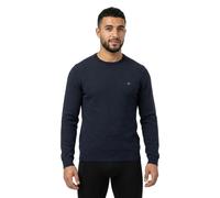Fynch-Hatton Casual Fit Pullover dunkelblau, Einfarbig