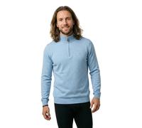 Fynch-Hatton Casual Fit Troyer blau, Einfarbig