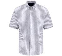 FYNCH-HATTON - Summer Linen Stripe, B.D., 1/2 marine - Gr. - XL