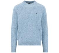 Fynch-Hatton Strickpullover O-Neck Donegal RWS Herren M air blau 65% Wolle/30% Polyamid/5% Alpaka
