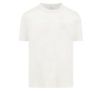 Fynch-Hatton Casual Fit T-Shirt ecru, Einfarbig