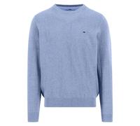 Fynch-Hatton Pullover New Breeze – Feinstrick, Rundhalsausschnitt, reine Baumwolle – Hellblau 3XL