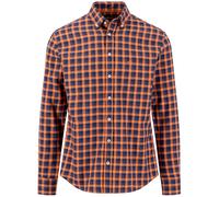 Fynch-Hatton Langarmhemd Two-Tone Check B.D. 1/1 Sienna Größe M