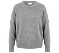 FYNCH-HATTON - PULLOVER O-NECK WOOL COTTON MIX silver - Gr. - XXL