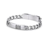 Fynch-Hatton Armband Herren silber, ONE SIZE