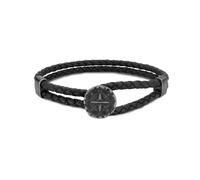 Fynch-Hatton Armband Herren schwarz, ONE SIZE