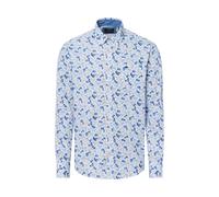 Fynch-Hatton Baumwollhemd Herren Regular Fit Baumwolle weiß, L