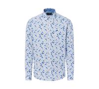 Fynch-Hatton Baumwollhemd Herren Regular Fit Baumwolle weiß, XXL