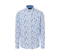 Fynch-Hatton Baumwollhemd Herren Regular Fit Baumwolle weiß, XXXL