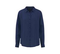 FYNCH-HATTON - BLOUSE LINEN MELANGE galaxy blue - Gr. - 36