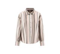 FYNCH-HATTON - BLOUSE MULTICOLOR STRIPE dusty green - Gr. - 40
