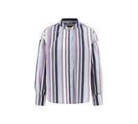 FYNCH-HATTON - BLOUSE MULTICOLOR STRIPE moss green - Gr. - 44