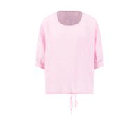 FYNCH-HATTON - BLOUSE RUFFEL BIND LINEN MELANGE sorbet rose - Gr. - 40