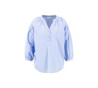 FYNCH-HATTON - BLOUSE RUFFEL CHAMBRAY cornflower blue - Gr. - 42