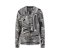 Druckbluse FYNCH-HATTON Gr. 38, schwarz (black) Damen Blusen (36491249-38) black