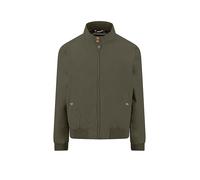 Blouson FYNCH-HATTON, Herren, Gr. 4XL, schwarz khaki, Web, Obermaterial: 47% Polyester, 41% Baumwolle, 12% Polyamid, unifarben, normal hüftbedeckend, Rundhals, Flachstrickbündchen, Jacken Blouson, mit