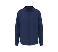 FYNCH-HATTON - BLOUSE LINEN MELANGE galaxy blue - Gr. - 42